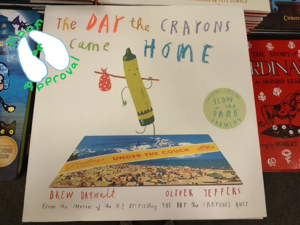 Kids’ Book Review #7 — The Day the Crayons Came Home