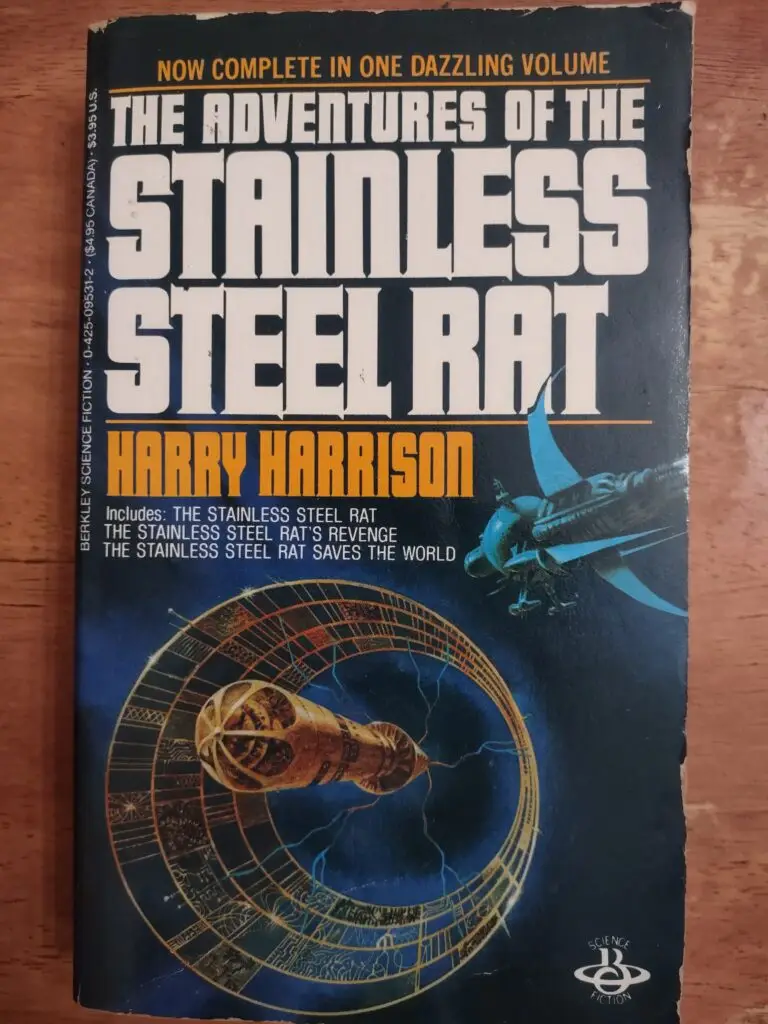 cover of The Adventures of the Stainless Steel Rat novel by Harry Harrison